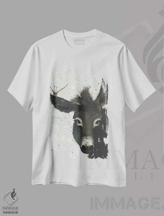 تیشرت سفید طرح دار – تیشرت طبیعت ,همبستگی اثر مگی واندواله فروشگاه ایماژ