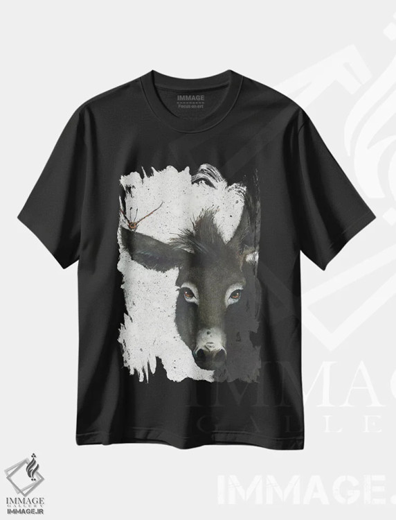 تیشرت مشکی طرح دار – تیشرت طبیعت ,همبستگی اثر مگی واندواله immage.ir