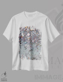 تیشرت سفید طرح دار – تیشرت طبیعت ,زمان و جزر و مد اثر مگی واندواله immage.ir