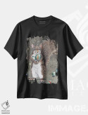 تیشرت مشکی طرح دار – تیشرت فانتزی ,کاملاً دیوانه اثر مگی واندواله immage.ir