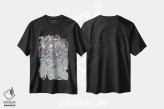 تیشرت مشکی طرح دار – تیشرت طبیعت ,زمان و جزر و مد اثر مگی واندواله فروشگاه ایماژ