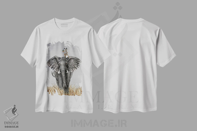 تیشرت سفید طرح دار – تیشرت فانتزی ,پس از رژه اثر مگی واندواله فروشگاه ایماژ