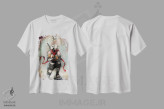 تیشرت سفید طرح دار – تیشرت انیمه ,کاکاشی از ناروتو اثر مارسلو ونتورا immage.ir
