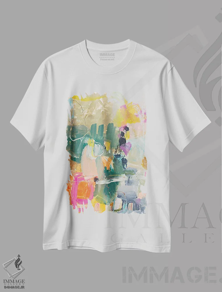 تیشرت سفید طرح دار – تیشرت اسپرت ,برنامه های آخر هفته اثر ماریسول اِورا immage.ir