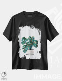 تیشرت مشکی طرح دار – تیشرت طبیعت ,مونسترا فلزی اثر سارا مانوفسکی فروشگاه ایماژ