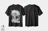تیشرت مشکی طرح دار – تیشرت فانتزی ,اتاق موسیقی فیل اثر سارا مانوفسکی فروشگاه ایماژ