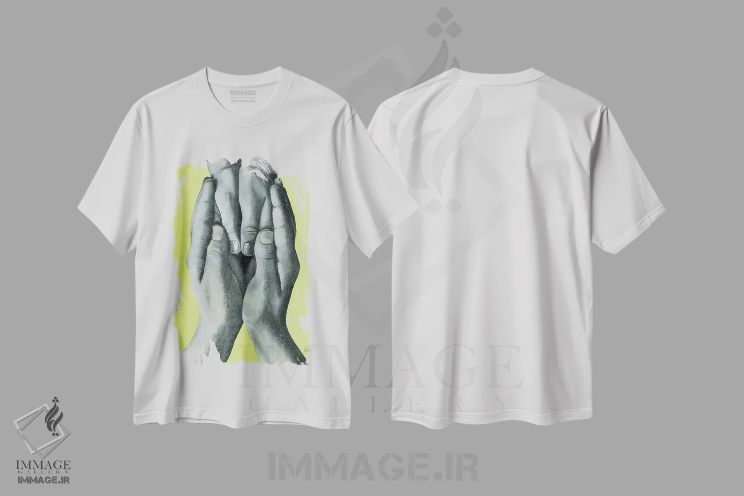 تیشرت سفید طرح دار – تیشرت مینیمال ,پیوندهای آزادی اثر مارگاریتا استپانوا فروشگاه ایماژ