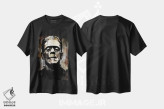تیشرت مشکی طرح دار – تیشرت سینمایی ,فرانکنشتاین I اثر مارتین واگنر immage.ir