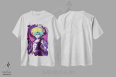 تیشرت سفید طرح دار – تیشرت انیمه ,ملیوداس سوم اثر مونیر وانیاک immage.ir