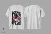 تیشرت سفید طرح دار – تیشرت انیمه ,بلیچ اثر مونیر وانیاک فروشگاه ایماژ