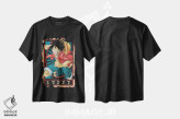 تیشرت مشکی طرح دار – تیشرت انیمه ,لفی اثر مونیر وانیاک immage.ir