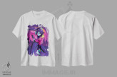 تیشرت سفید طرح دار – تیشرت انیمه ,بلیچ اثر مونیر وانیاک فروشگاه ایماژ