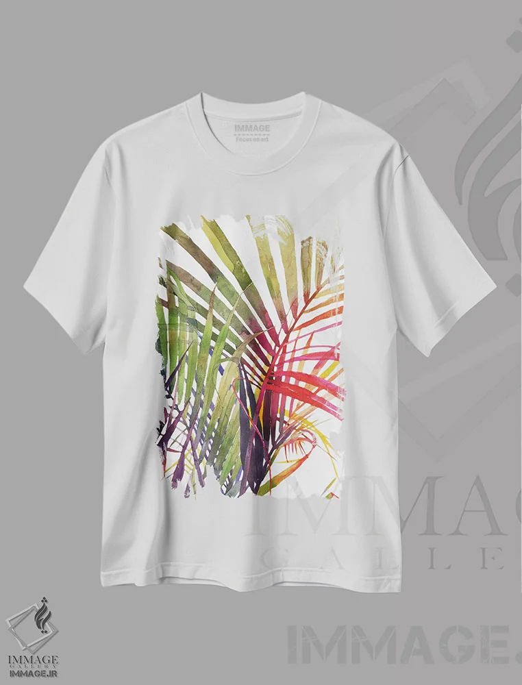 تیشرت سفید طرح دار – تیشرت طبیعت ,جنگل جلد اثر ماجا ورونسکا immage.ir