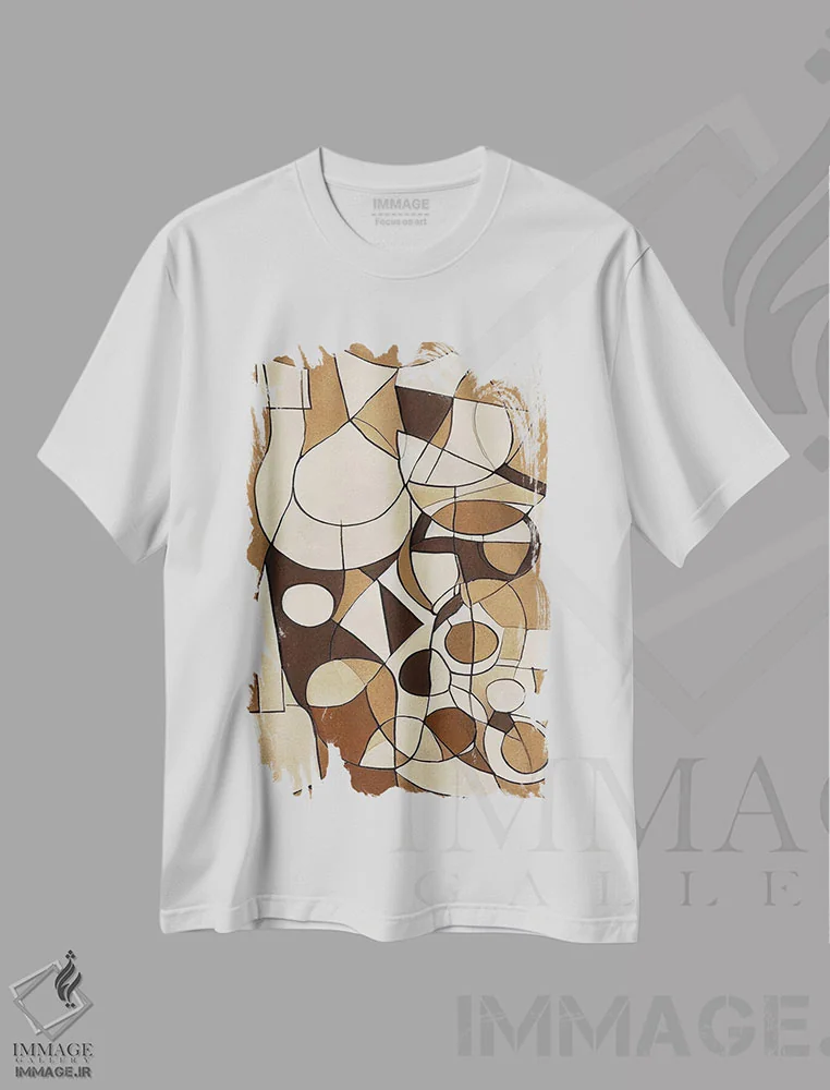 تیشرت سفید طرح دار – تیشرت گرافیکی ,رویا اثر ماکسیمیلیانو کاسال فروشگاه ایماژ