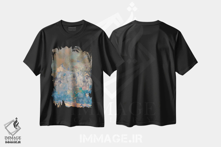 تیشرت مشکی طرح دار – تیشرت اسپرت ,رویدو اثر ماکسیمیلیانو کاسال immage.ir