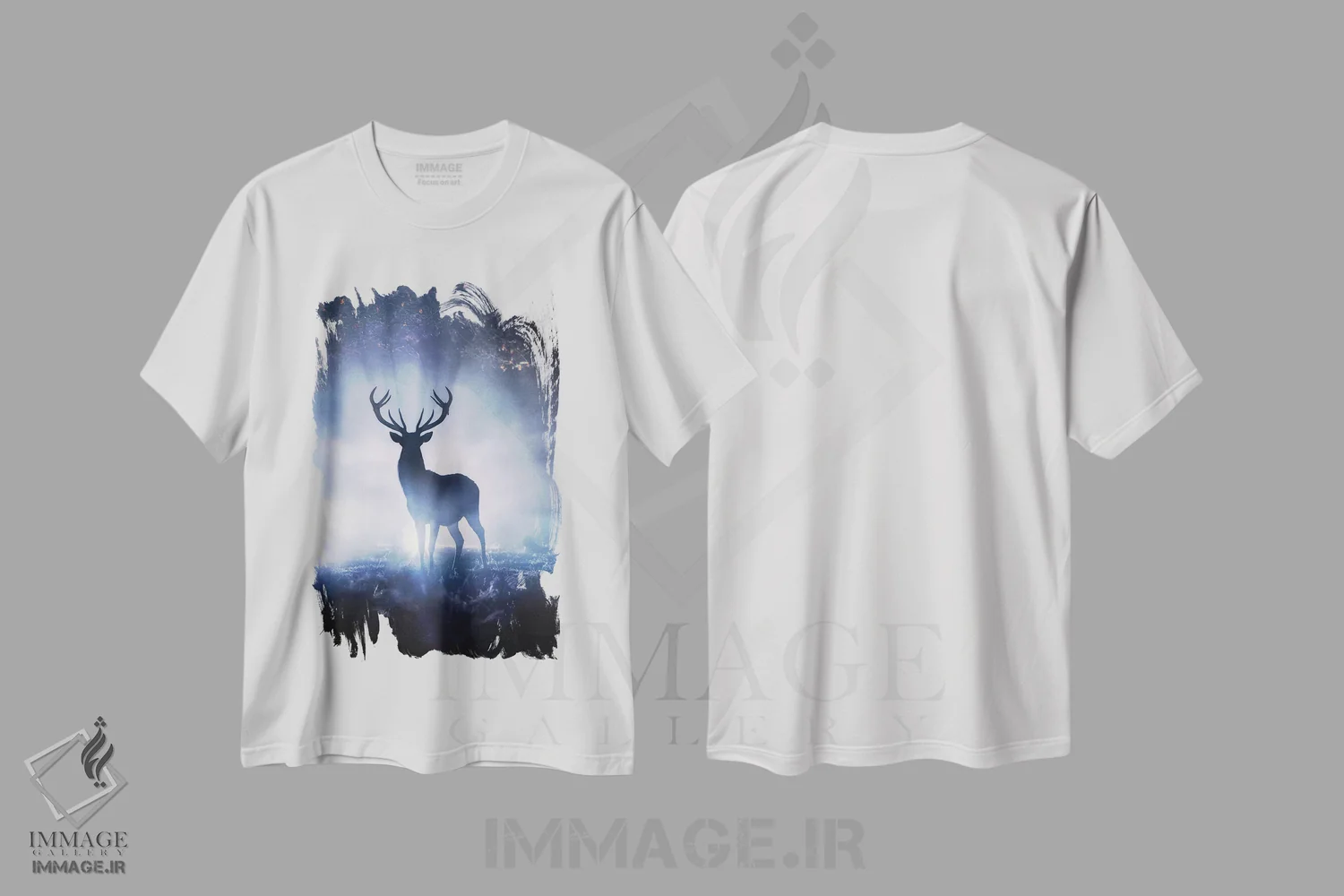 تیشرت سفید طرح دار – تیشرت اسطوره ای ,برآمدن سرنونوس اثر مکس الیس فروشگاه ایماژ