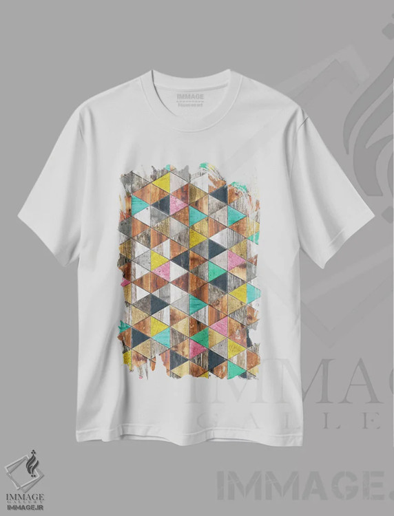 تیشرت سفید طرح دار – تیشرت نوردیک ,شبی شیک نوردیک اثر دیه گو تیریگال immage.ir