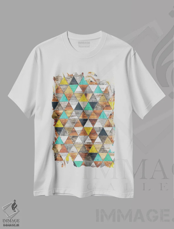 تیشرت سفید طرح دار – تیشرت هنری ,بهشت شبی شیک اثر دیه گو تیریگال immage.ir