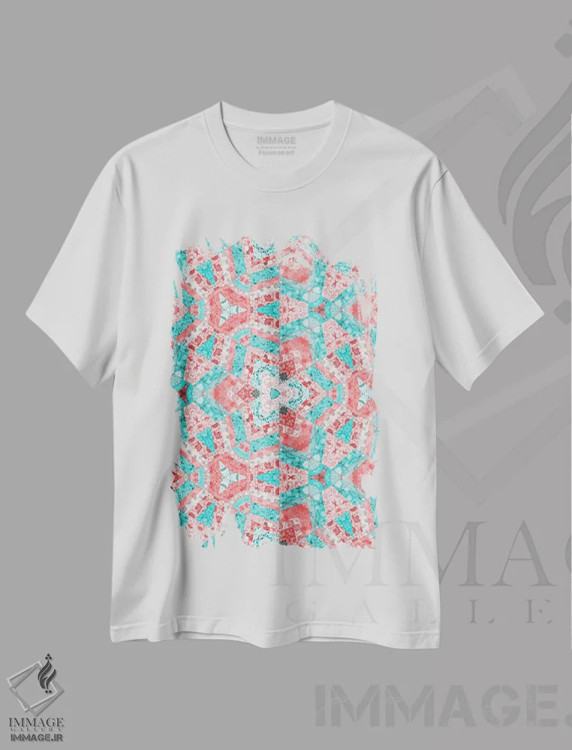 تیشرت سفید طرح دار – تیشرت معنوی ,ماندالای معصومیت اثر دیه گو تیریگال فروشگاه ایماژ