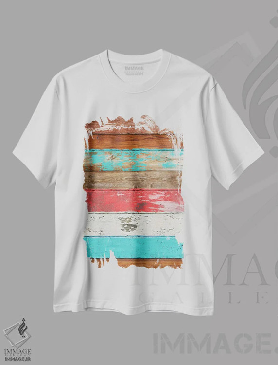 تیشرت سفید طرح دار – تیشرت فانتزی ,مد سازگار با محیط زیست شماره اثر دیه گو تیریگال immage.ir