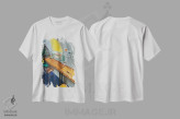 تیشرت سفید طرح دار – تیشرت معماری ,به شارژ شیرین نیاز دارم اثر آن میونگ هیون immage.ir