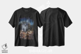 تیشرت مشکی طرح دار – تیشرت فانتزی ,به تالار تیمبل خوش آمدید اثر ماتیلدا کونه کا فروشگاه ایماژ