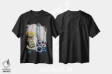 تیشرت مشکی طرح دار – تیشرت هنری ,طرح یک ایده اثر مری مارلی فروشگاه ایماژ