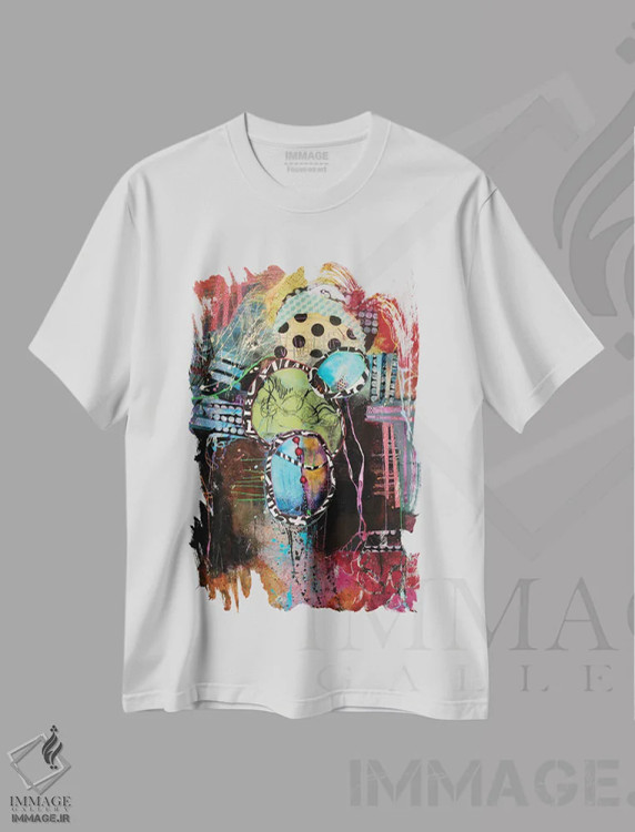 تیشرت سفید طرح دار – تیشرت اسپرت ,ورای مرز اثر مری مارلی immage.ir