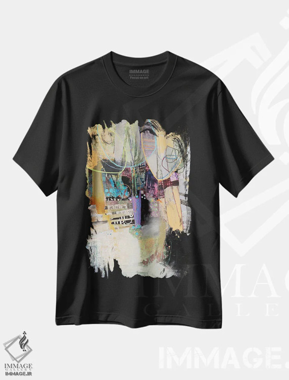 تیشرت مشکی طرح دار – تیشرت آرامش بخش ,مرهمی برای چشم های خسته اثر مری مارلی فروشگاه ایماژ