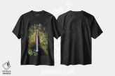 تیشرت مشکی طرح دار – تیشرت طبیعت ,آبشار آکاکا اثر شین مایرز immage.ir