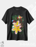 تیشرت مشکی طرح دار – تیشرت طبیعت ,صورتی اثر شین مایرز فروشگاه ایماژ