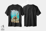 تیشرت مشکی طرح دار – تیشرت حیوانات ,دانش آموز محبوب معلم اثر شین مایرز immage.ir