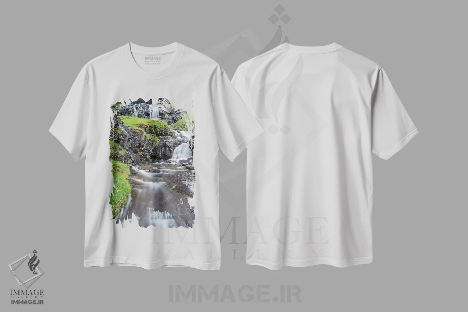 تیشرت سفید طرح دار – تیشرت منظره ,Faroe Islands,دره ساکسون، جزایر فارو، دانمارک اثر مارتین زویک immage.ir