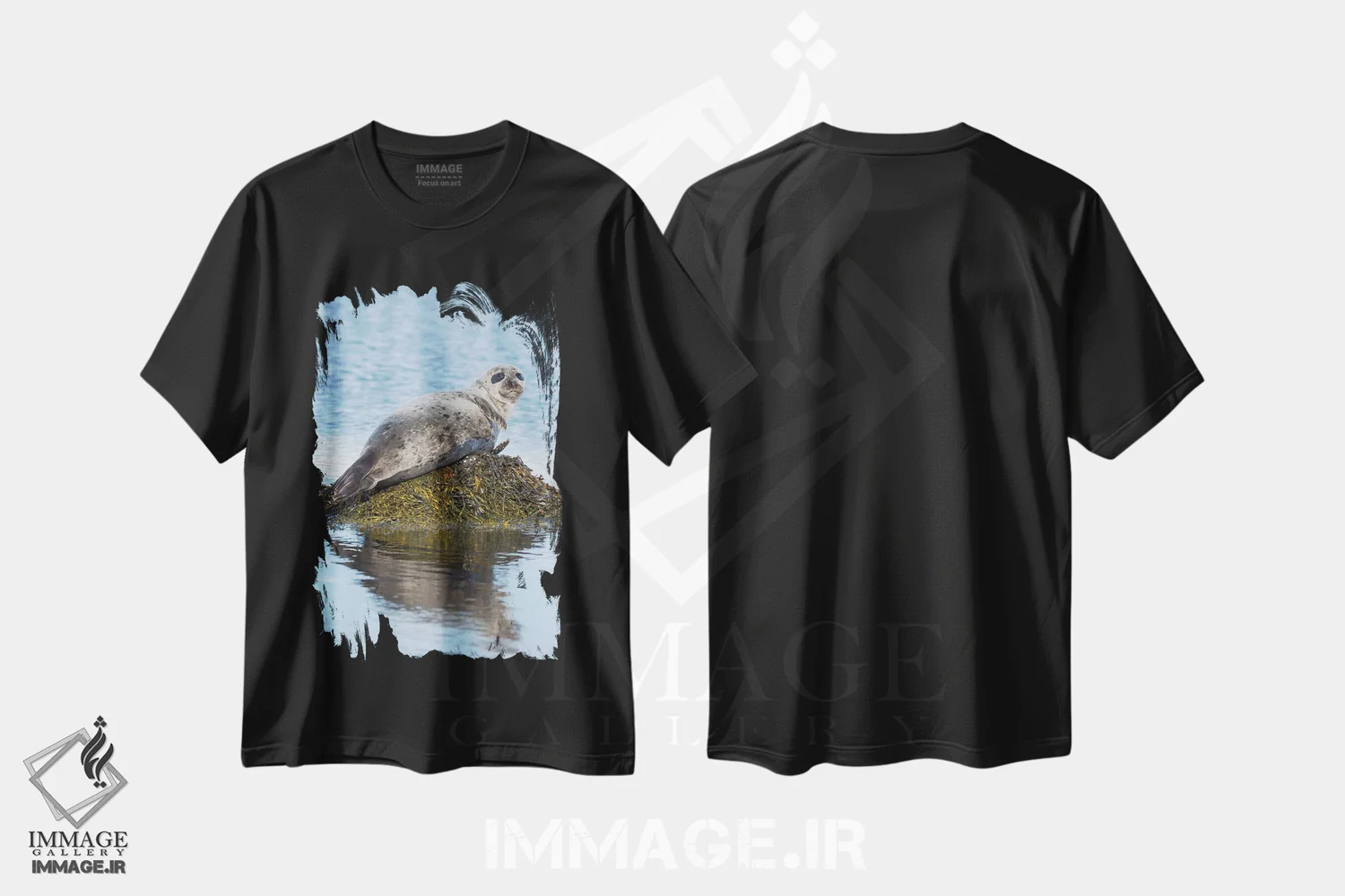 تیشرت مشکی طرح دار – تیشرت حیوانات دریایی ,Iceland,فک بندری در نزدیکی دیوپاویک در ایسلند، وِستفیوردز، منطقهٔ استراندیر، اروپا، ایسلند اثر مارتین زویک فروشگاه ایماژ