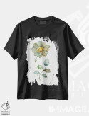 تیشرت مشکی طرح دار – تیشرت گل ,گلبرگ ساده یک اثر نان immage.ir