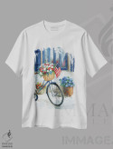تیشرت سفید طرح دار – تیشرت اسپرت ,دوچرخه میهن دوست II اثر نان immage.ir