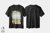 تیشرت مشکی طرح دار – تیشرت پاییزی ,پاییز طلایی اثر نان فروشگاه ایماژ