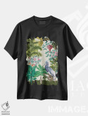 تیشرت مشکی طرح دار چینوزری بهشت یک، شینوازری اثر نائومی مک کاویت | فروشگاه ایماژ