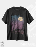 تیشرت مشکی طرح دار شب مهتابی، مدیوم اثر نیـرز فوتوگرافی | فروشگاه ایماژ