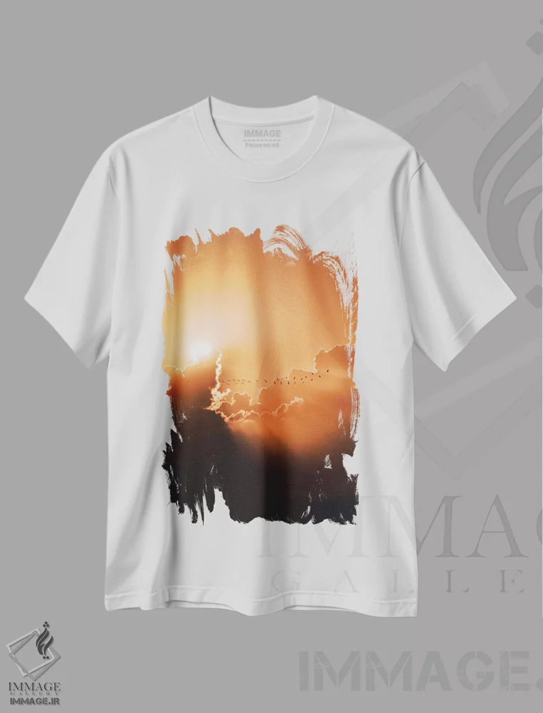 تیشرت سفید طرح دار امید نو، مدیوم اثر نیـرز فوتوگرافی | فروشگاه ایماژ