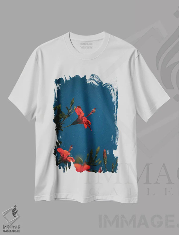 تیشرت سفید طرح دار پالی، مدیوم اثر نیـرز فوتوگرافی | immage.ir