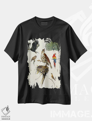 تیشرت مشکی طرح دار ویلی متفاوت بود "پدر ویلی مردی متکبر بود"، هنر فاخر کلاسیک اثر نورمن راکول | فروشگاه ایماژ