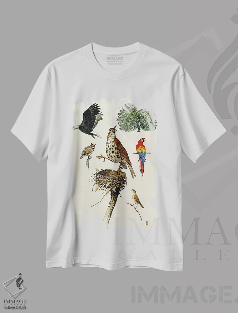 تیشرت سفید طرح دار ویلی متفاوت بود "پدر ویلی مردی متکبر بود"، هنر فاخر کلاسیک اثر نورمن راکول | immage.ir