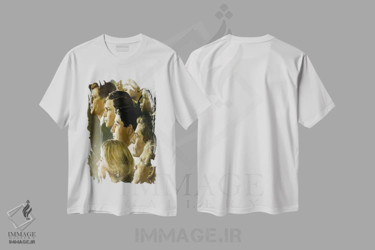 تیشرت سفید طرح دار سپاه صلح، هنر فاخر کلاسیک اثر نورمن راکول | فروشگاه ایماژ