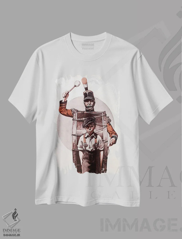 تیشرت سفید طرح دار چهارم ژوئیه، هنر فاخر کلاسیک اثر نورمن راکول | فروشگاه ایماژ