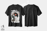 تیشرت مشکی طرح دار هالووین، هنر فاخر کلاسیک اثر نورمن راکول | فروشگاه ایماژ