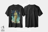 تیشرت مشکی طرح دار الهه و سرباز گالاگر، هنر فاخر کلاسیک اثر نورمن راکول | فروشگاه ایماژ