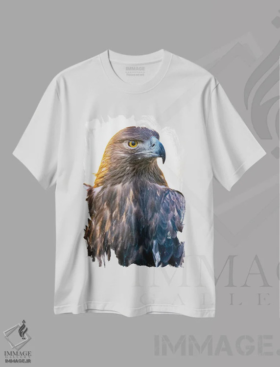 تیشرت سفید طرح دار غرور سپاسگزار، مدیوم اثر نیک ریو | فروشگاه ایماژ