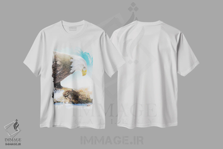 تیشرت سفید طرح دار تشنگی بیشتر، مدیوم اثر نیک ریو | فروشگاه ایماژ