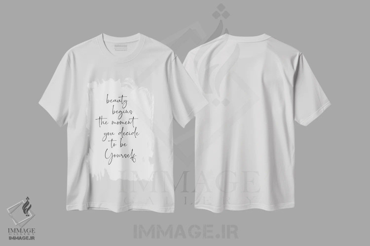 تیشرت سفید طرح دار آثار نووو پرینتس - immage.ir